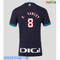 Camisa de time de futebol Athletic Bilbao Oihan Sancet #8 Replicas 2º Equipamento 2025-26 Manga Curta